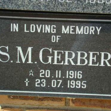 GERBER S.M. 1916-1995