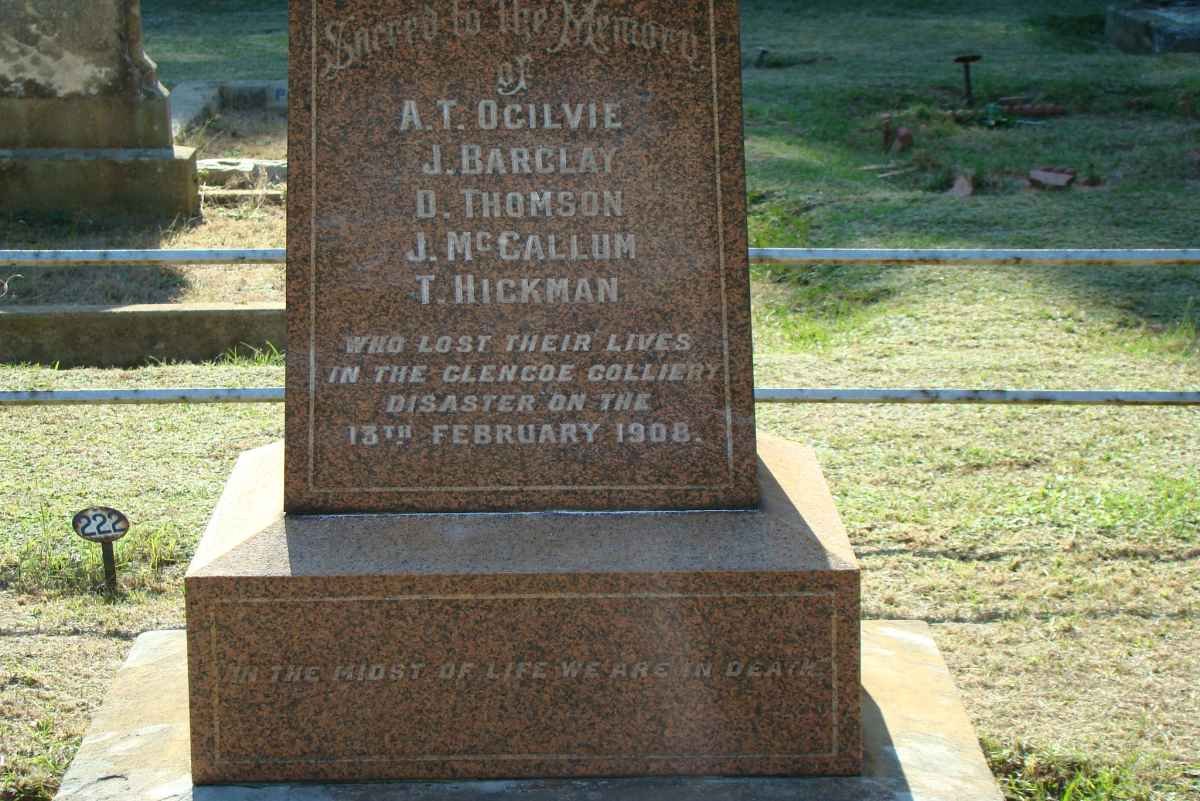 Glencoe Colliery Disaster