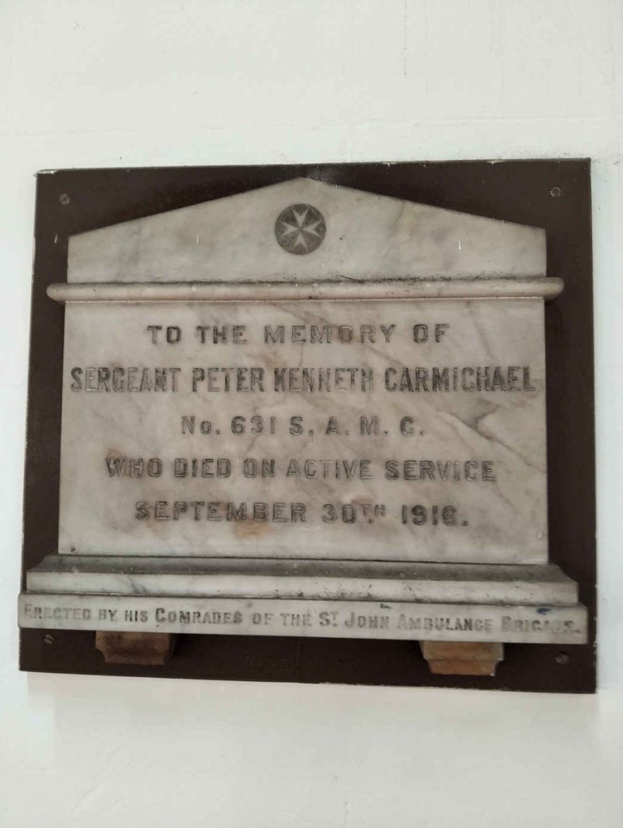 CARMICHAEL Peter Kenneth -1916