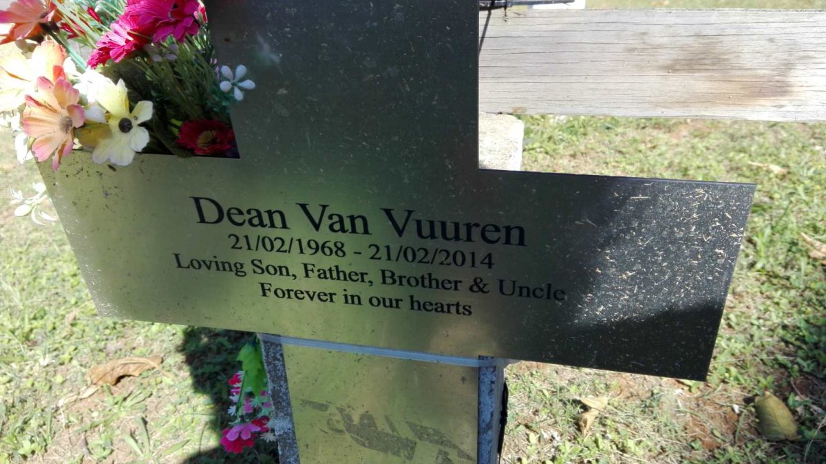 VUUREN Dean, van 1968-2014
