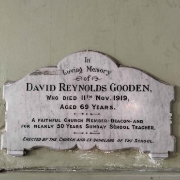 GOODEN David Reynolds -1919