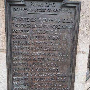 5. Panel no. 3 - see name list