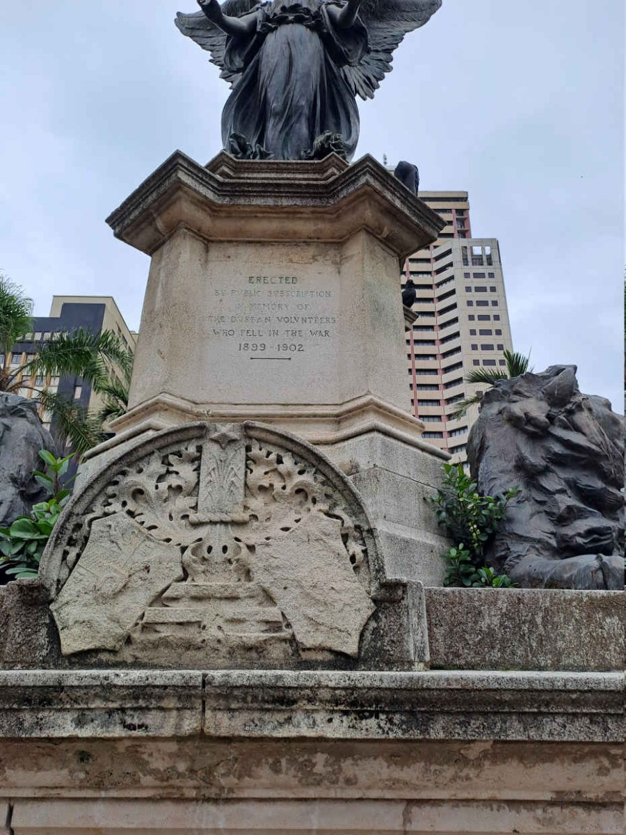 2. In memory of the Durban volunteers who fell in the war 1899-1902