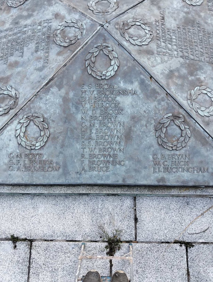 Durban Cenotaph_ 04 :: B - B Surnames