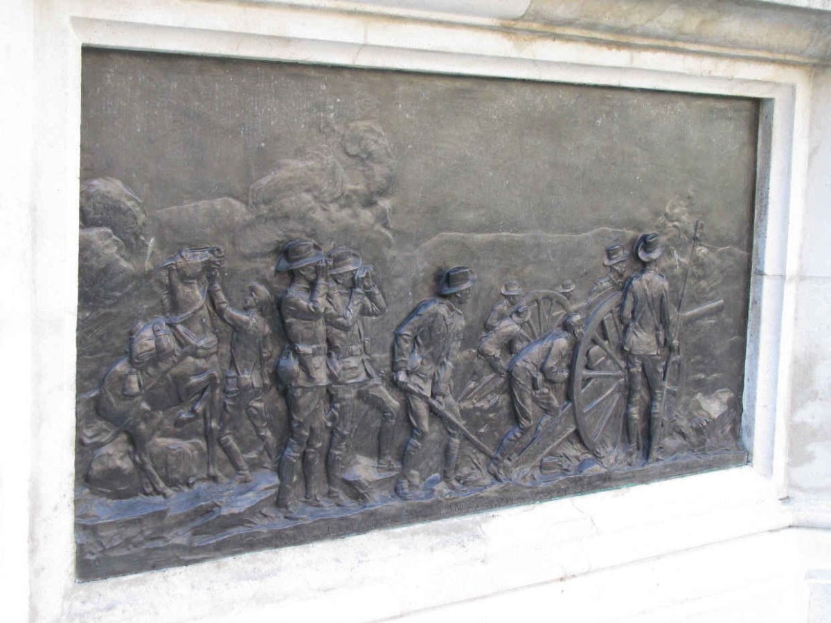 03. Fresco on the Anglo Boer War Statue