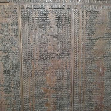 11. TO THE ETERNAL HONOUR AND UNDYING MEMORY OF THE GALLANT MEN OF THE HRM OF JOHN DICKINSON AND CO WHO GAVE THEIR LIVES FOR THEIR COUNTRY IN THE GREAT WAR 1914-1918_3