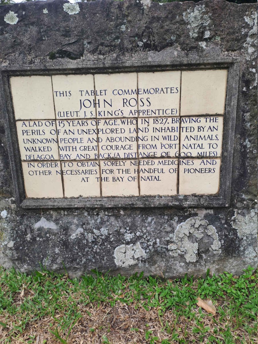04. John Ross Commemoration plaque