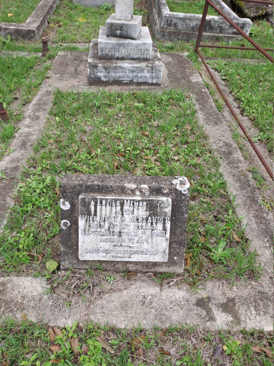 ALEXANDER Thomas O. 1848-1903 & Ann -1943 _1