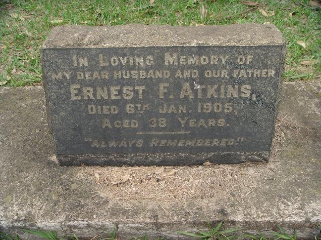 ATKINS Ernest F. -1905