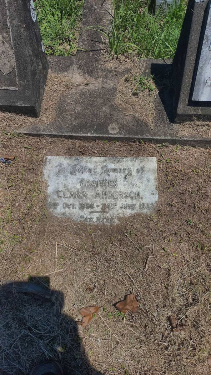 ANDERSON Frances Clara 1886-1962