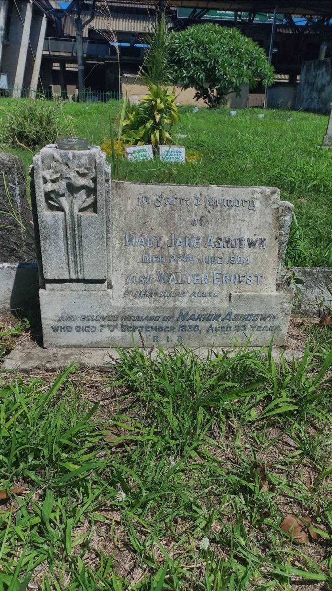 ASHDOWN Mary Jane -1904 :: ASHDOWN Walter Ernest -1936