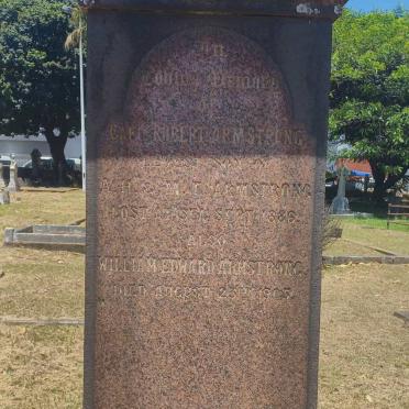 ARMSTRONG Robert -1886 :: ARMSTRONG William Edward -1905