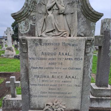 AKAL Abdoo -1934 & Nazira Alice -1950