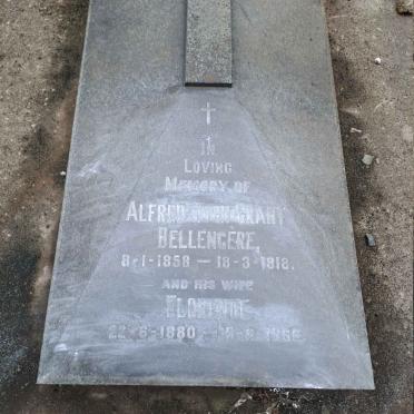 BELLENGERE Alfred Hugh Grant 1858-1918 & Florence 1880-1966