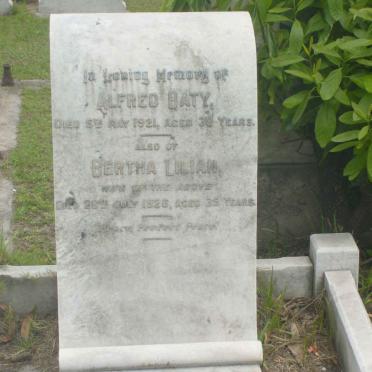 BATY Alfred -1921 &amp; Bertha Lilian -1926