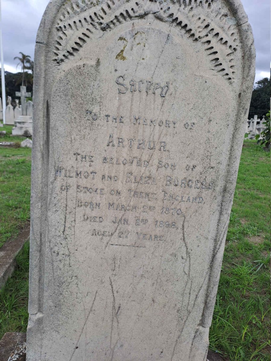 BURGESS Arthur 1870-1898