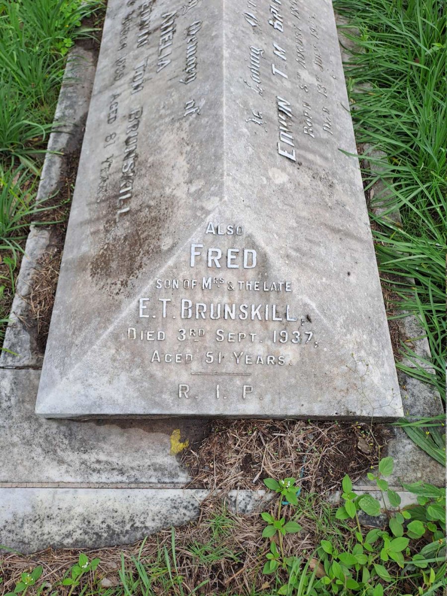 BRUNSKILL Fred -1937