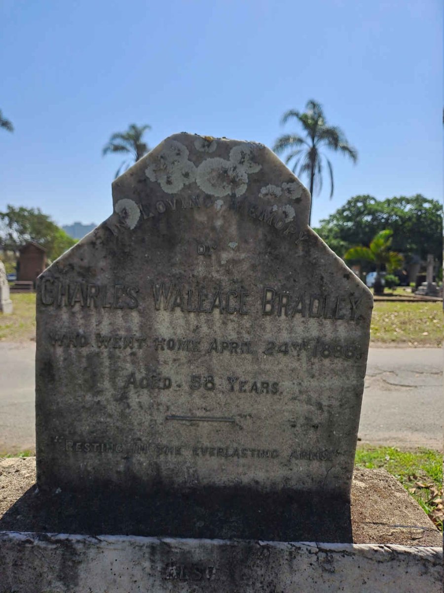 BRADLEY Charles Wallace -1888