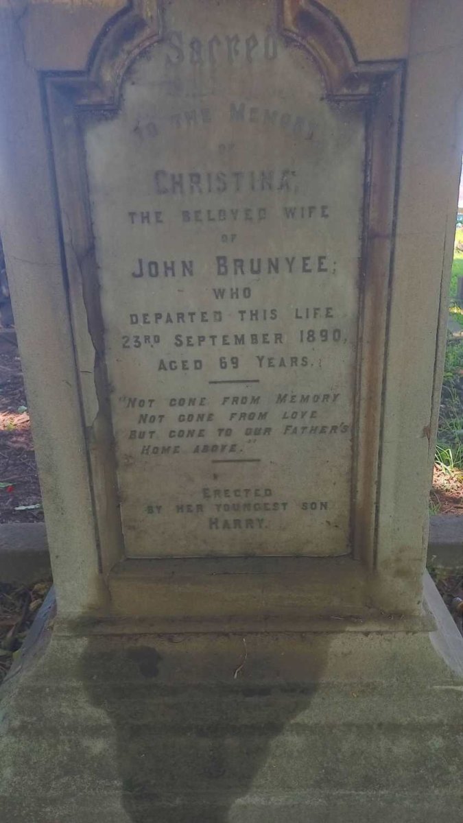 BRUNYEE Christina -1890