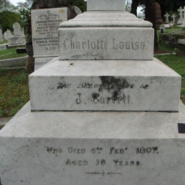 BARRETT Charlotte Louisa  -1897