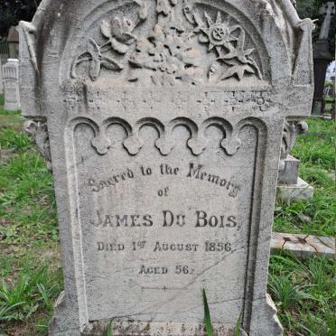 BOIS James, du -1856