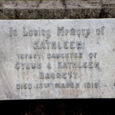 BARRETT Kathleen -1915