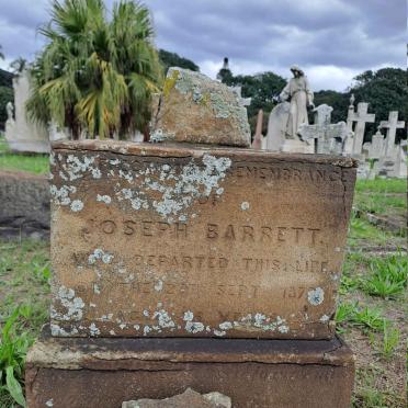 BARRETT Joseph -1879