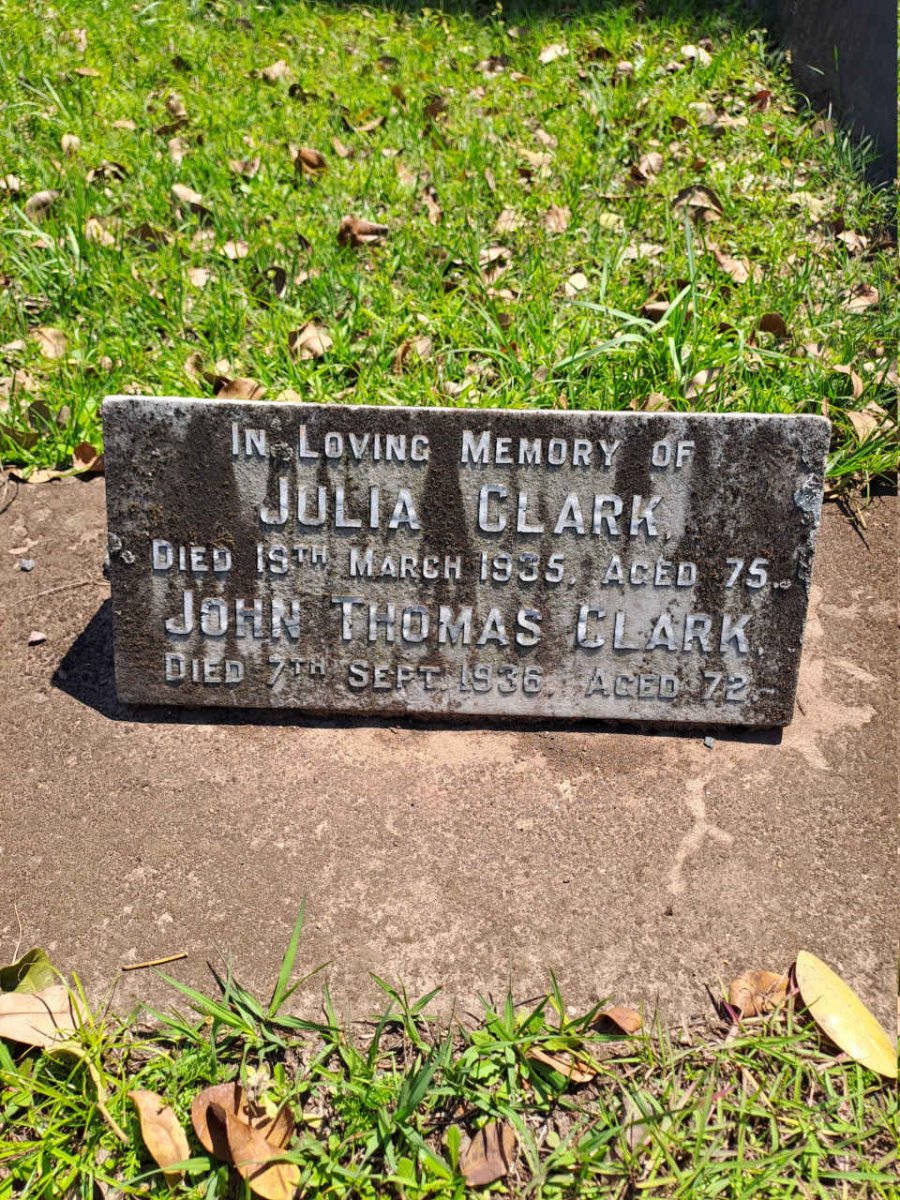 CLARK John Thomas -1936 & Julia -1935