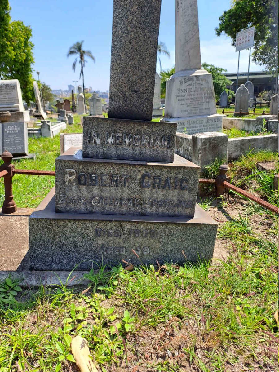 CRAIG Robert -1909