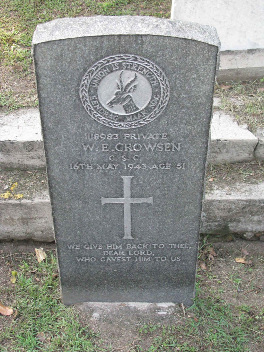 CROWSEN W.E. -1943