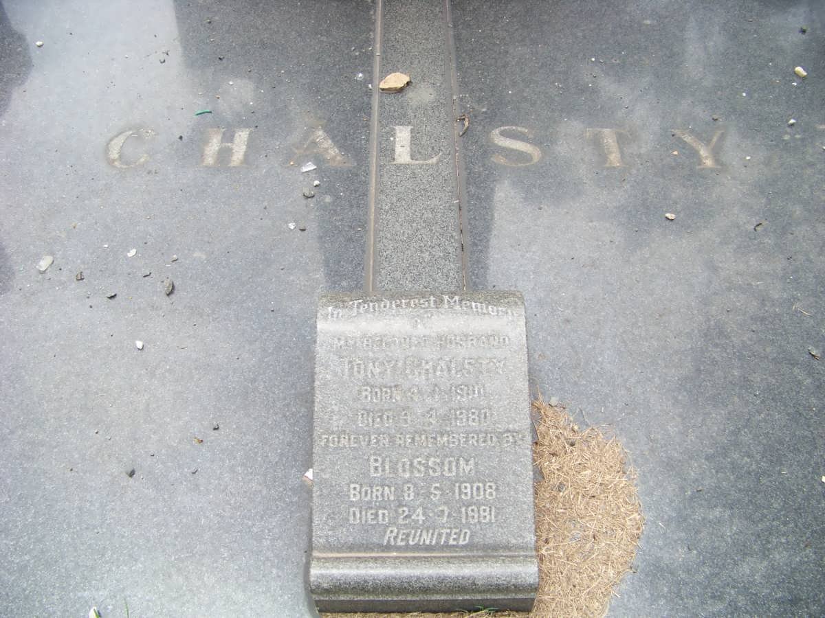 CHALSTY Frederick William -1918 &amp; Ruth Sarah -1951 :: CHALSTY Kathleen Eleanor 1901-1952