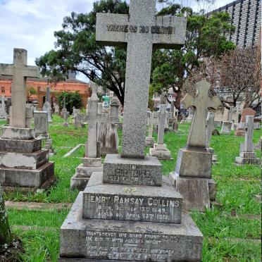COLLINS Henry Ramsay 1849-1912 & Alice Victoria 1851-1935