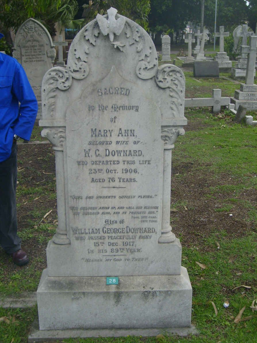 DOWNARD William George -1917 &amp; Mary Ann -1906