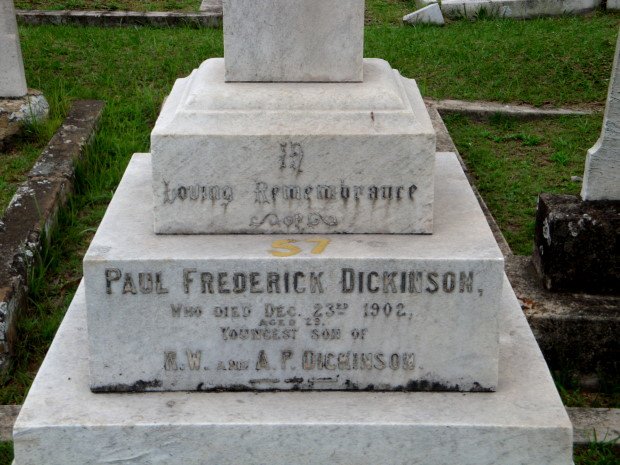 DICKINSON Paul Frederick -1902