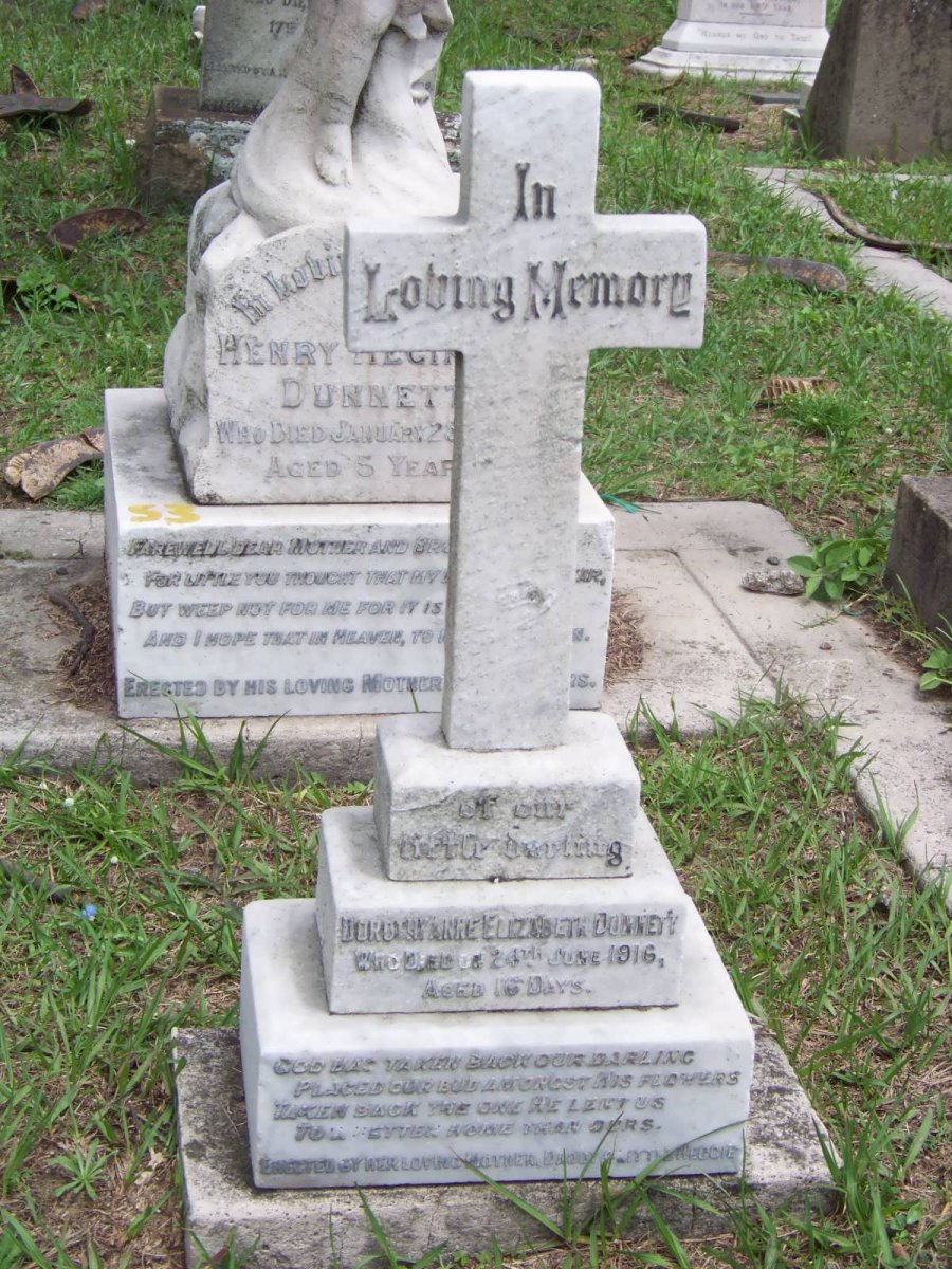 DUNNETT Dorothy Anne Elizabeth -1916