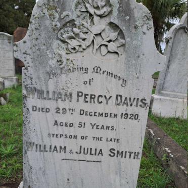 DAVIS William Percy -1920