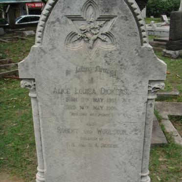 DICKENS Alice Louisa 1881-1904 :: DICKENS Robert :: DICKENS Woolston