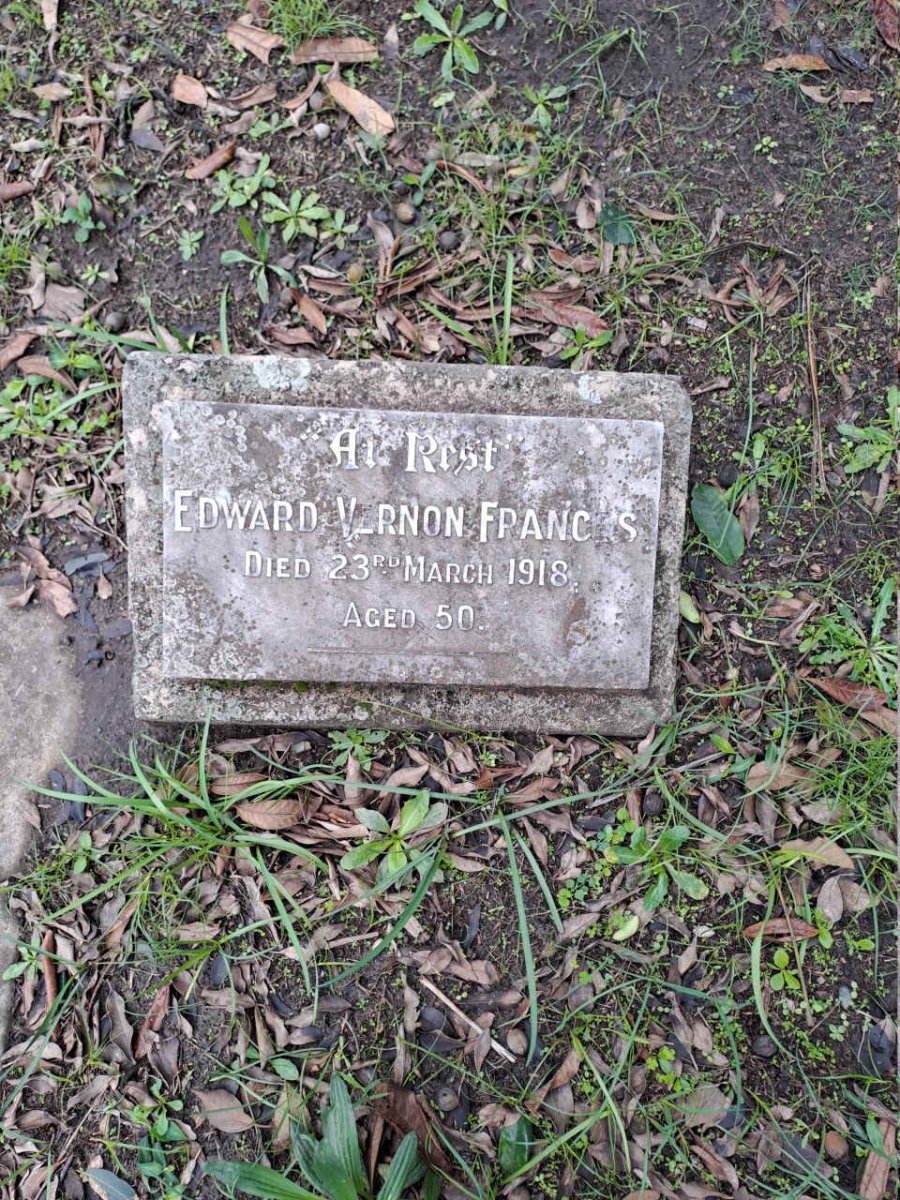 FRANCES Edward Vernon -1918