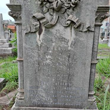 GRICE Horace 1847-1874 :: GRICE Sarah Catherine 1811-1900