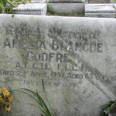 GODFREY Amelia Blanche -1957