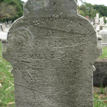 GEORGE Emma -1897