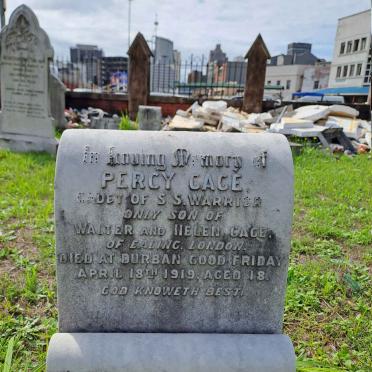 GAGE Percy -1919