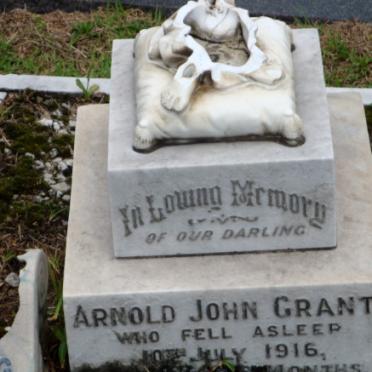 GRANT Arnold John -1916