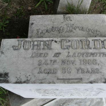 GORDGE John -1906