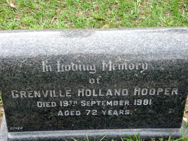 HOOPER Grenville Holland -1981