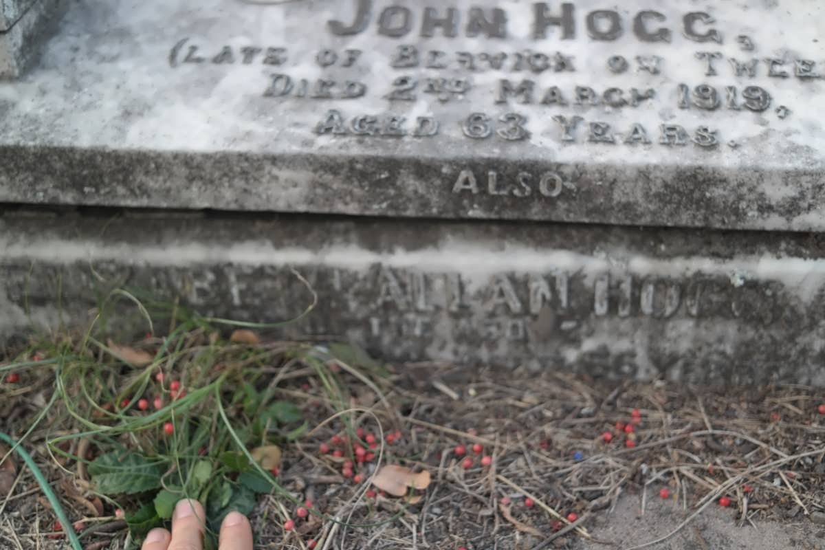 HOGG John -1919 &amp; Elizabeth Allan _1
