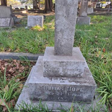 HOPE Thomas -1904