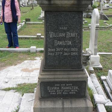 HAMILTON William Henry 1879-1966 &amp; Maria Elvira Hannah Law SCRUTTON 1878-1963