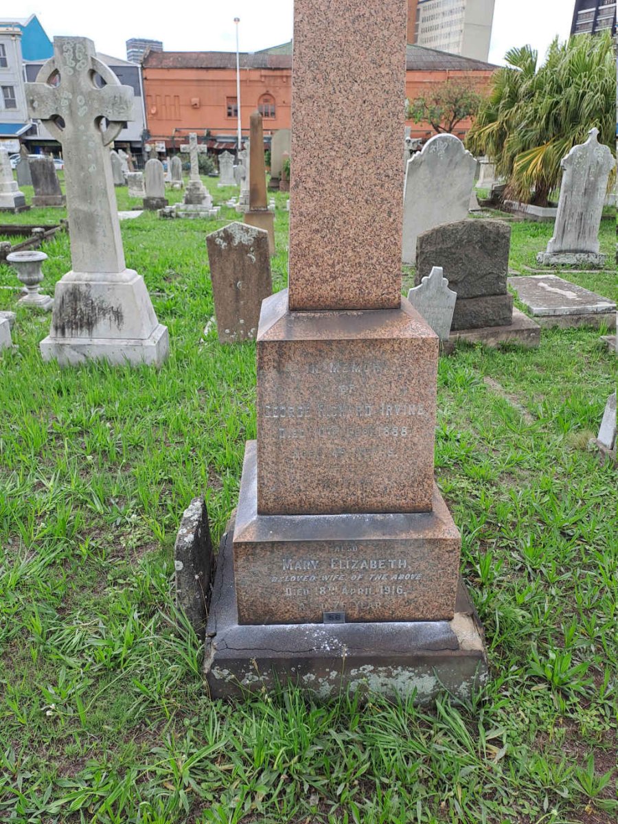 IRVINE George Richard -1888 & Mary Elizabeth -1916 _1