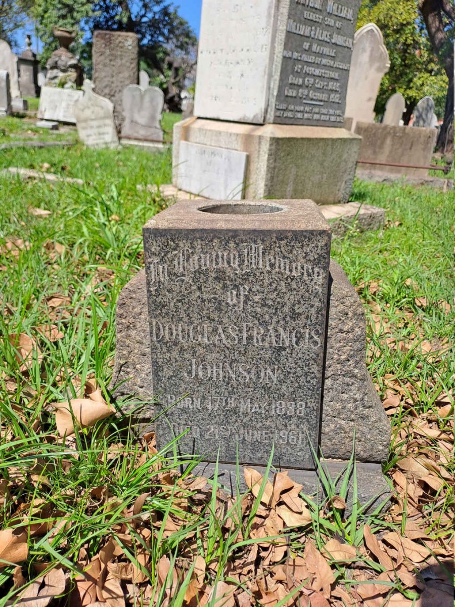 JOHNSON Douglas Francis 1898-1961